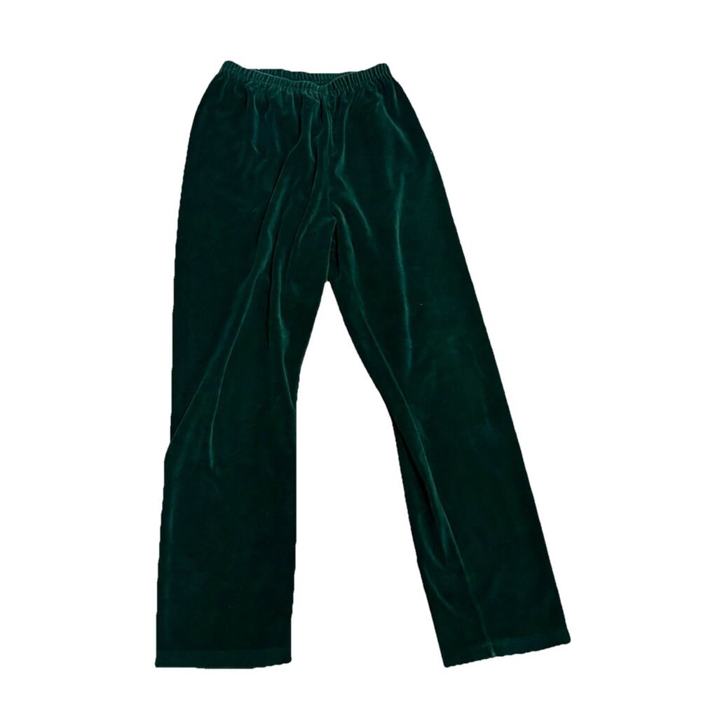 Vintage Made In USA Forest Green Sweatpants Medium 70% Cotton Fleece Joggers M